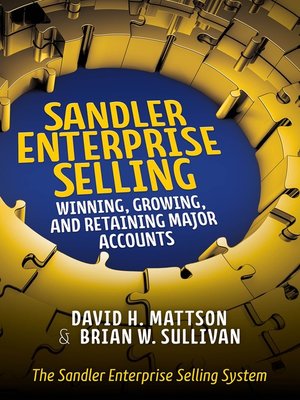 cover image of Sandler Enterprise Selling (PB)